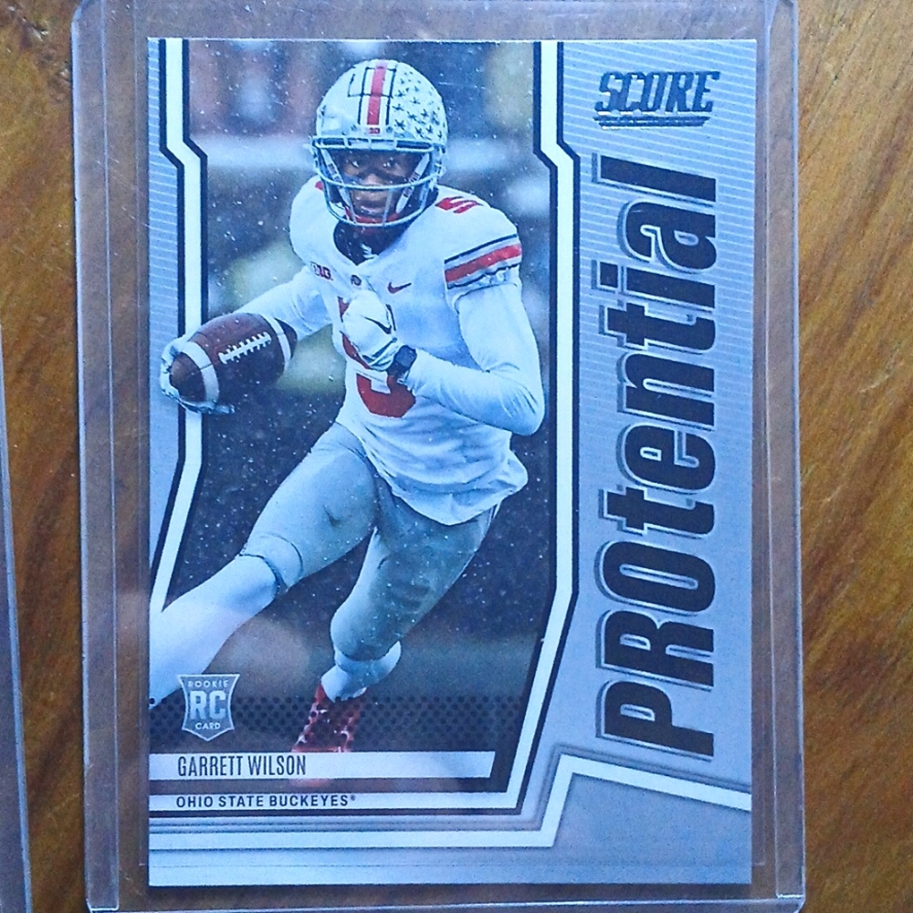 Garrett Wilson rookie card..Panimi Score